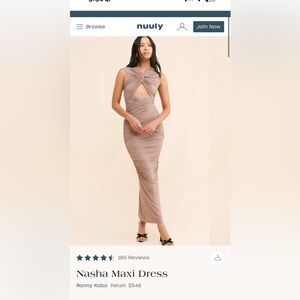 Ronny kobo nasha dress